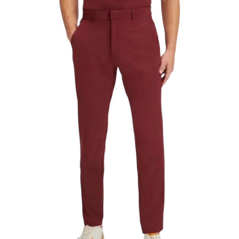 Fabletics The Only Pant Classic Fit Performance Pant, Rust, NWT, Size 34x30